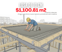 Calculadora de Costos y Materiales de Losas