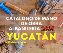 Catálogo Mano de Obra Albañileria 2025 (Estudio para Estado) promo250