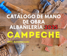 Catálogo Mano de Obra Albañileria 2025 (Estudio para Estado) promo250