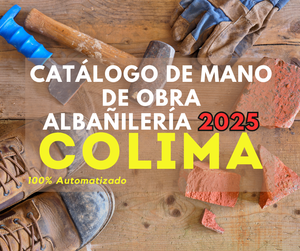 Catálogo Mano de Obra Albañileria 2025 (Estudio para Estado) promo250