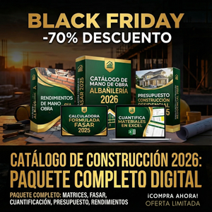 Catálogo Completo de Construcción 2026