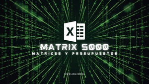 MatriX 5000 - Es como hacer presupuestos en Excel pero supercargado