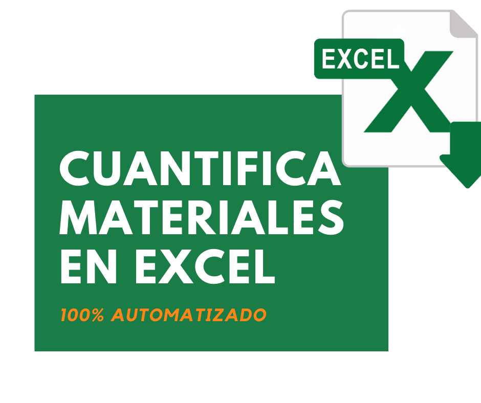 Cuantifica Materiales en Excel (p)